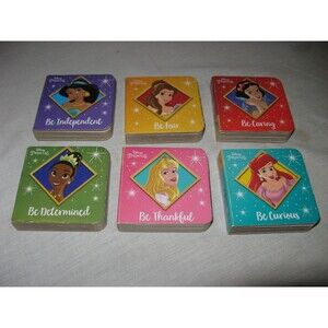 My First Library: Disney Princesses Lot of 6 Board Books Snow White Ariel + More